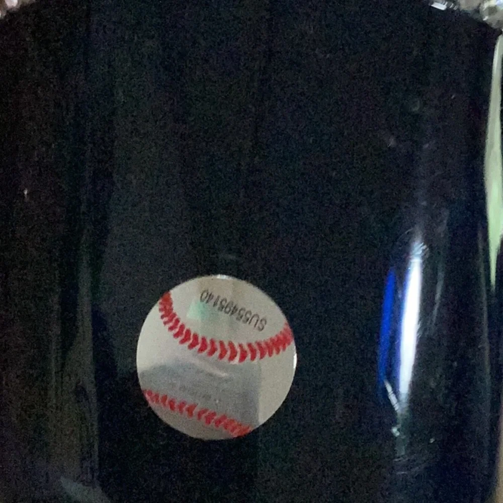 MLB Detroit Tigers Logo Navy Black Rhinestone Bling Drink Tumbler With Straw NWT
